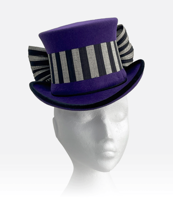 Stripy top hat